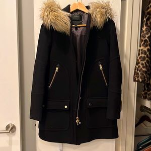 Jcrew Stadium Wool Italian Chateau Parka 00